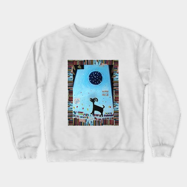 Goat Crewneck Sweatshirt by KGBuchanan